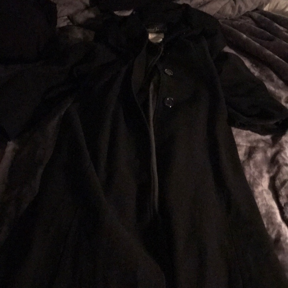 Harve Bernard black coat